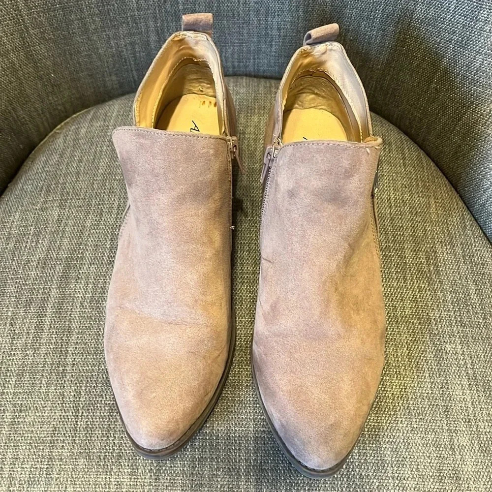 Mauve Ankle Bootie